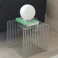 Same-day delivery of pre-owned mini storage shelves, carbon steel magazine racks, minimalist coffee tables, streamlined side tables, and sofa side tables