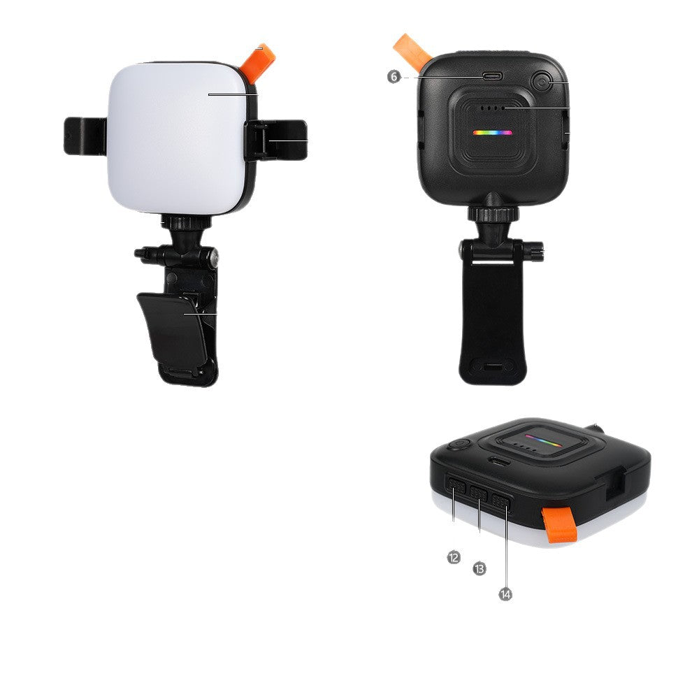 Mini mobile phone filling light charging selfie face light live beauty special lighting LED pocket filling light