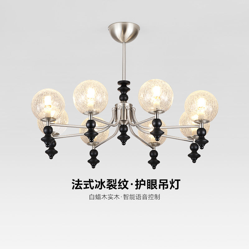 American living room chandelier modern medieval style designer hall main light 2025 new villa master bedroom lighting