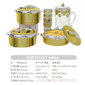 Arabian style insulated food warmer - classic design, multi-functional thermal pot (1.5+2.0+2.5l) - colorful packaging