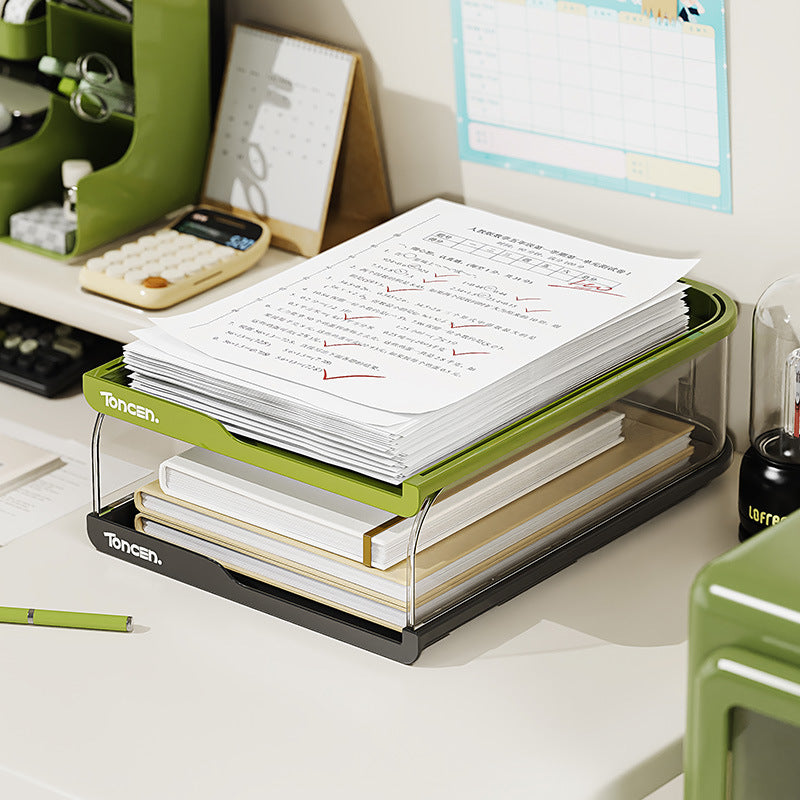 Desktop Bookshelf Desk Storage Shelf Desk Book Storage Shelf Desk Documents Children's Picture Book Box Cross-border