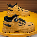 2025 autumn new high-top men's sneakers, trendy athletic thick-soled casual work boots, non-slip outdoor martin boots - hot seller!