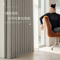 French chic chenille curtains - qianchuanlang blackout fabric - vintage-inspired, high blackout, premium feel for living room and bedroom