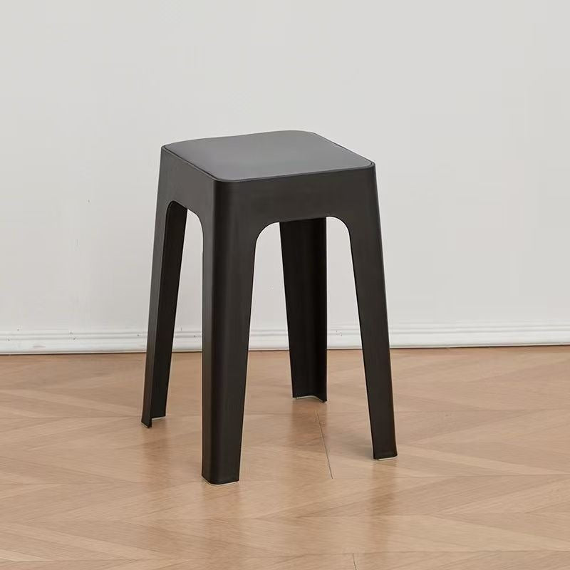 Comfortable restaurant soft-padded plastic stool, bench, fast food restaurant long-seat soft stool, new home use thickened plastic stool