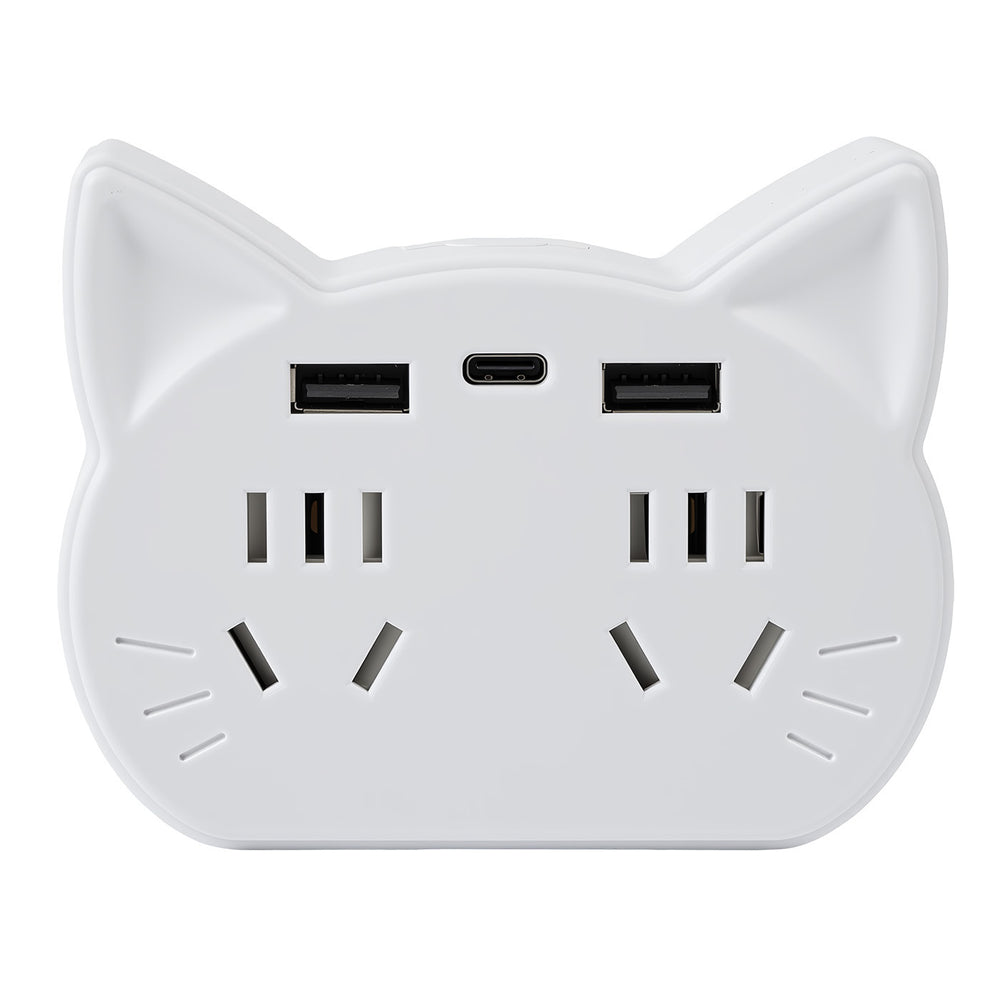 New wireless converter multi-outlet socket, multi-function power strip with usb ports for dorms and home use - innovative design
