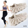 Women's training shoes - indoor fitness, jump rope, thick sole, yoga, anti-slip, shock absorption, lightweight, soft sole, treadmill running shoes