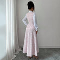 European and american cross-border   plaid sleeveless dress  new arrival elegant vacation french style