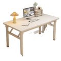 Casual folding table rental house desktop computer table simple dining table for home reinforced double beam installation-free study table