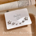 Exquisite, dazzling star earrings for women, featuring full cubic zirconia. these understated yet luxurious stud earrings are perfect for everyday wear, commuting, and effortlessly complement any outfit
