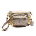 women's bag 2025 new mini chic versatile fashion retro multi-layer zipper shoulder crossbody chest bag