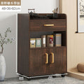Modern minimalist tea cabinet, cupboard, home kitchen storage cabinet, living room wall-mounted cabinet, office water boiler storage cabinet