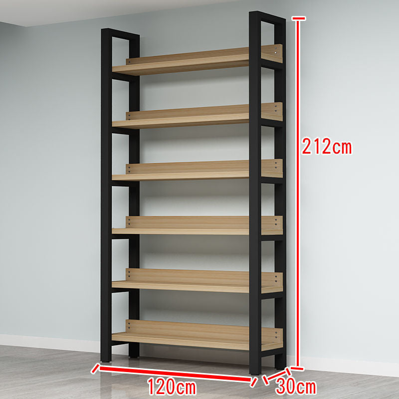 Steel and wood shelves Shelves Commercial storage shelves Multi-layer supermarket Convenience store Snacks Cosmetics sample display shelves