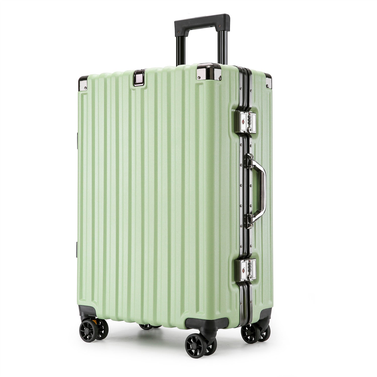 Cross-border luggage male student silent universal wheel 24 zipper box female new password box 26-inch suitcase wholesale