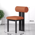Hippo chair - nordic solid wood dining chair - home, trendy cream style backrest chair - restaurant, hotel designer chair & stool