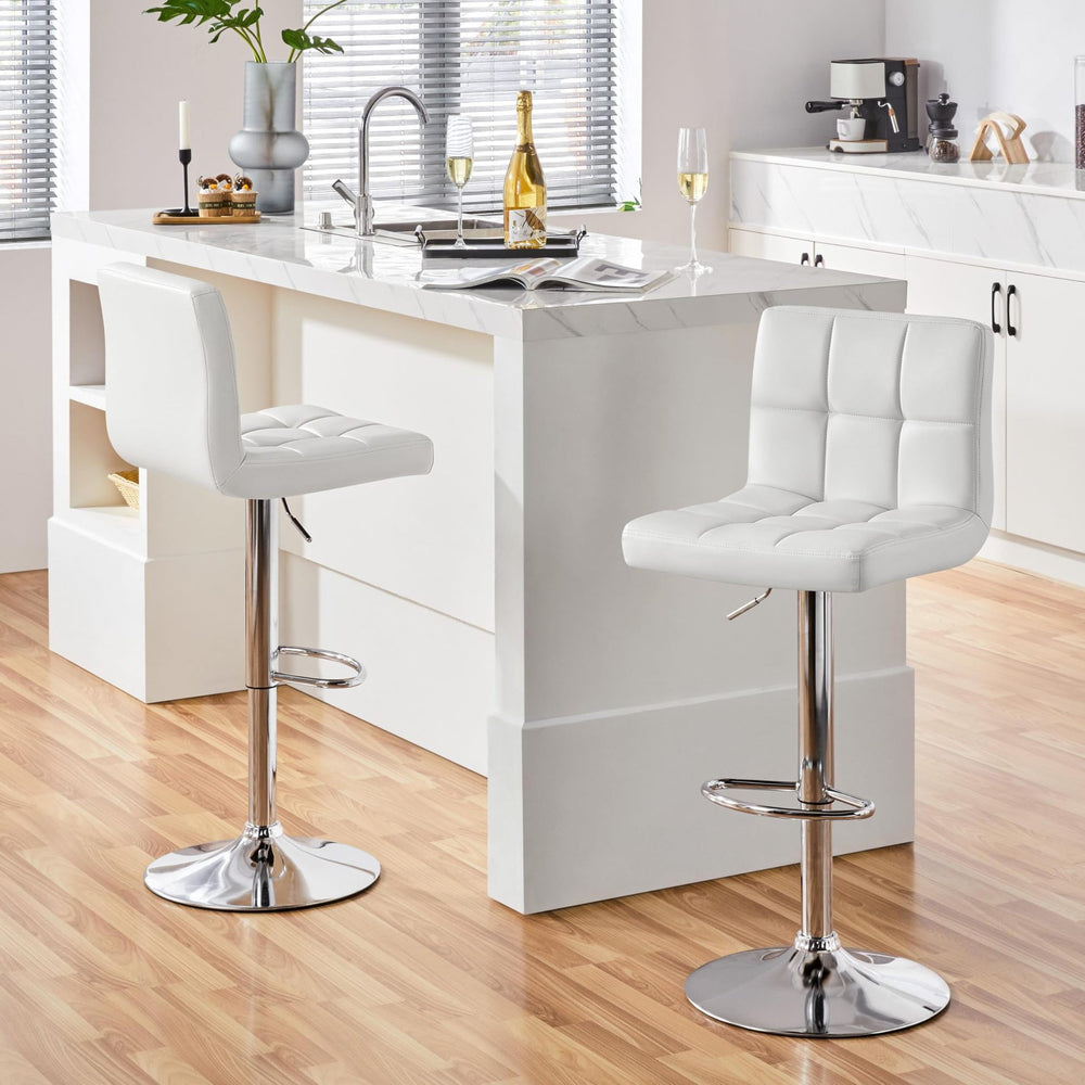 bar stool, scandinavian-style leisure high stool, adjustable height and low/medium backrest, bar chair, front desk reception high stool
