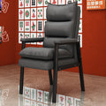 Mahjong chair chess and card room backrest plaid long sitting conference chair mahjong house home office chair special for playing mahjong