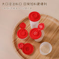 plastic powder seasoning jar for home baking powder bottle seasoning bottle soy sauce vinegar seasoning box kitchen for home