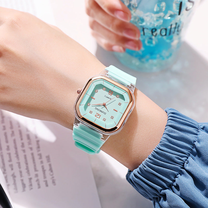 Fashionable watches for men and women, couples, students - light luxury, elegant, unique design, preppy style, mori girl, young and minimalist watches