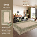 Green carpet living room retro style sofa coffee table floor mat waterproof and anti-fouling bedroom large area full bedside blanket