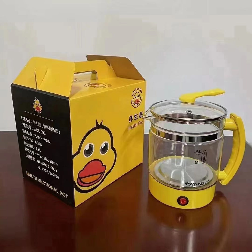 Glass health pot for homesmart multifunctional decoction pot 1.8l appointment timed insulation tea maker scented tea cross-border