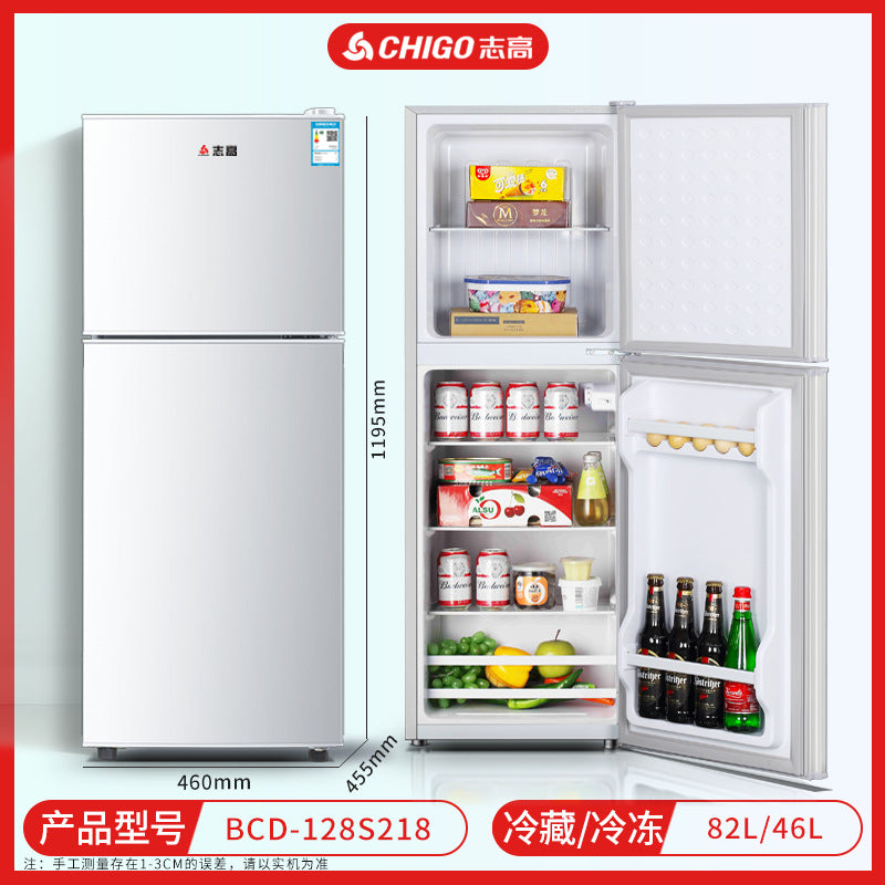 Chigo refrigerator home appliances procurement wholesale multi-specification tier 1 energy efficiency apartment refrigerator rental refrigerator for home
