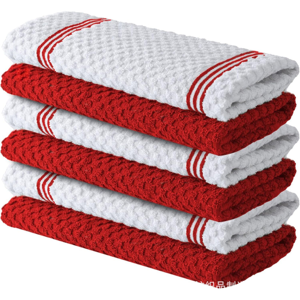 kitchen towels, dishwashing and table wiping, non-stick oil cleaning towels, soft, absorbent and lint-free amazon pineapple towels