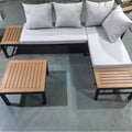Outdoor sofa leisure patio garden villa hotel home sofa coffee table indoor and outdoor waterproof sun protection furniture