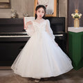 Girls' dresses wedding dresses piano performance flower girl dresses hostess dresses little girls' princess birthday performance outfits new
