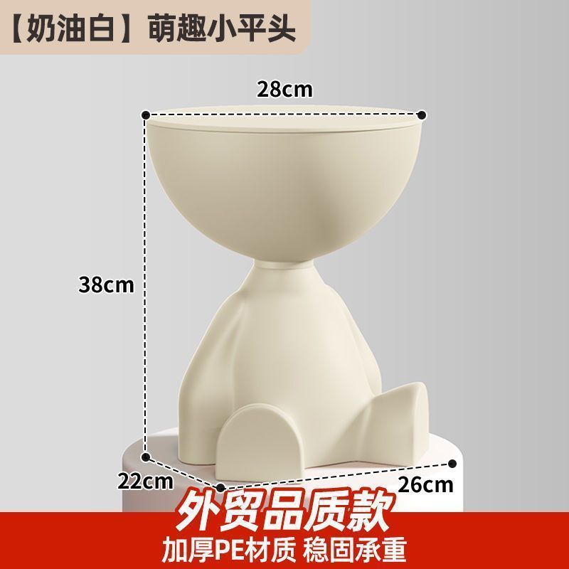 Bedside table casual modern bedroom small alternative creative plastic black side table small table coffee table storage rack