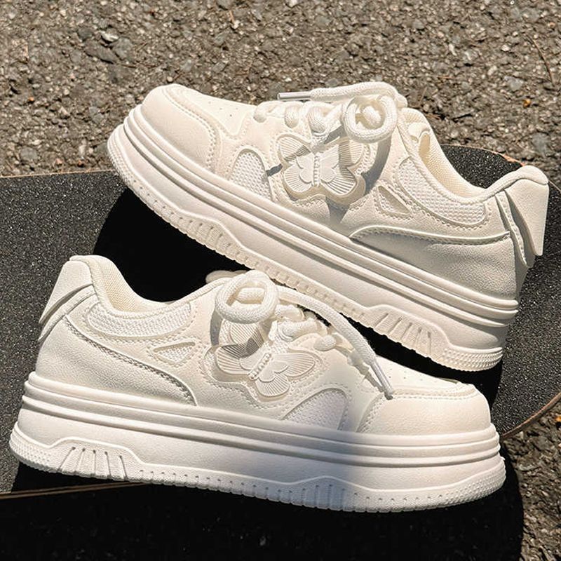 Girls' shoes:  spring/summer new collection - breathable, soft-soled, versatile white sneakers, princess-style canvas shoes, single mesh kids' athletic shoes