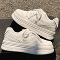 Girls' shoes:  spring/summer new collection - breathable, soft-soled, versatile white sneakers, princess-style canvas shoes, single mesh kids' athletic shoes