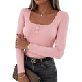 Amazon fashion casualeasiest for matchsilm comfy basics t-shirt spring summer new arrivallong sleevespulloverslimming looktops