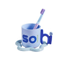 Kids' toothbrush and mouthwash cup - cute, trendy, and creative design for babies, students, and couples