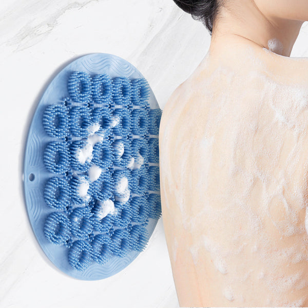 Bath rubbing artifact bathroom wall rubbing back lazy silicone back not asking for massage bath brush suction cup rubbing back rubbing feet