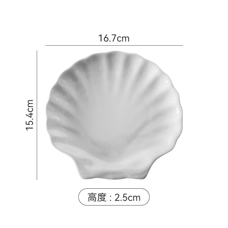 Insaccessible luxury jewelry storage ceramic display tray desktop entrance key ring storage tray photo prop tray