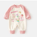 Newborn & infant autumn rompers: adorable bunny onesies for baby girls - cute & cozy newborn clothing