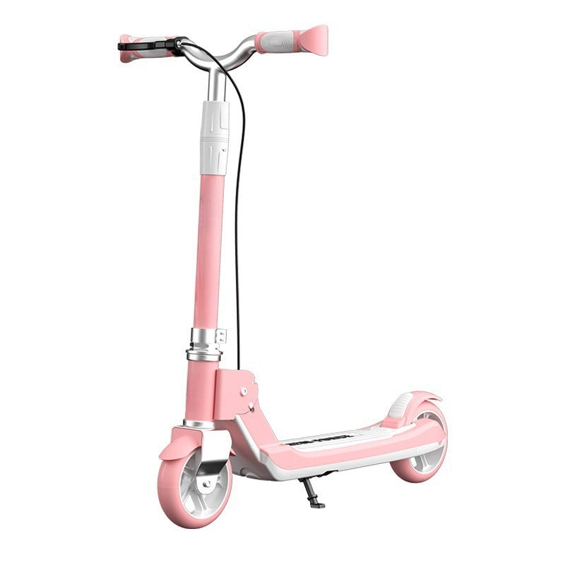New children's scooter adult two-wheeler foldable adolescent men's and women's flash wheels large wholesale scooter