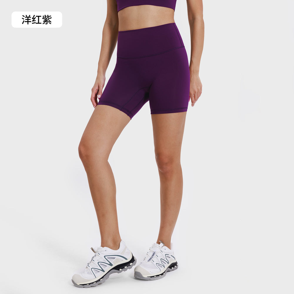 Super factory, high quality, can be customized with drawings and samples, oem hot labeling, one-stop processing and customization of yoga shorts