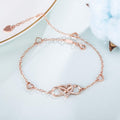 Unlimited love necklace for women - european and american minimalist heart-shaped choker necklace, cross-border direct supply, european and american minimalist style