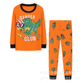 autumn new children's home clothes cute triceratops pajamas export children's clothing wholesale