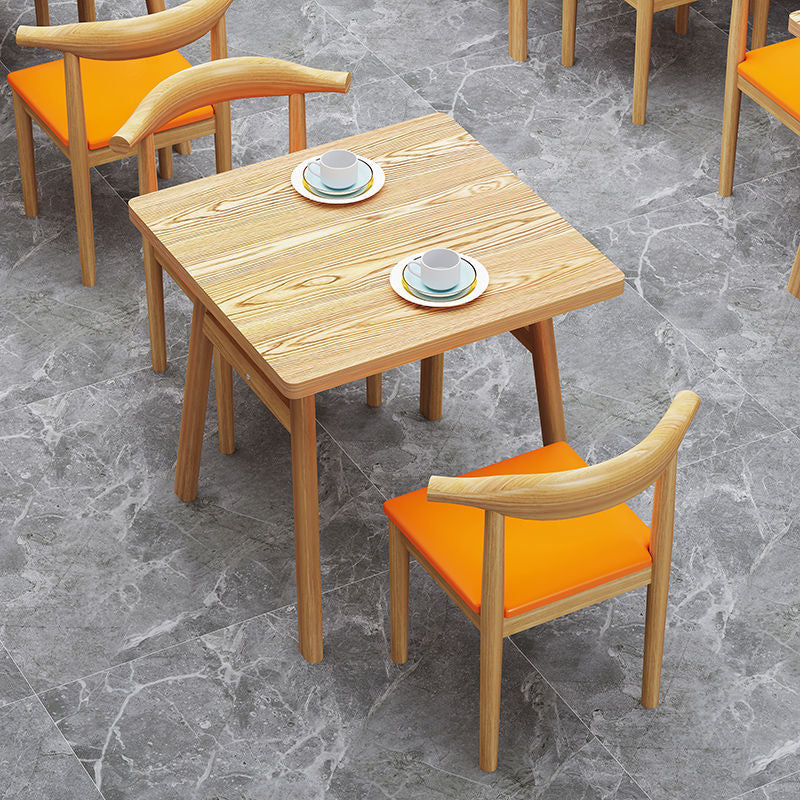 Complete dining table and chair combination Snack bar Milk tea breakfast shop restaurant table and chair canteen dining table and chair commercial restaurant table and chair