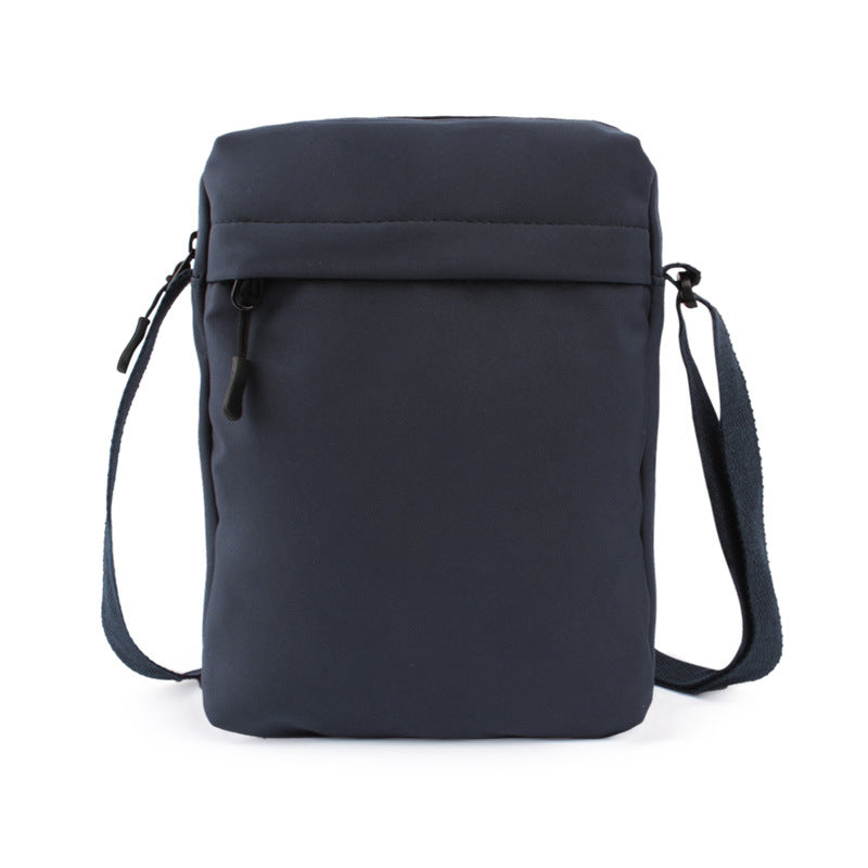 Customized  fashion shoulder men's bag multi-functional outdoor messenger bag casual waterproof high-end mobile phone bag custom