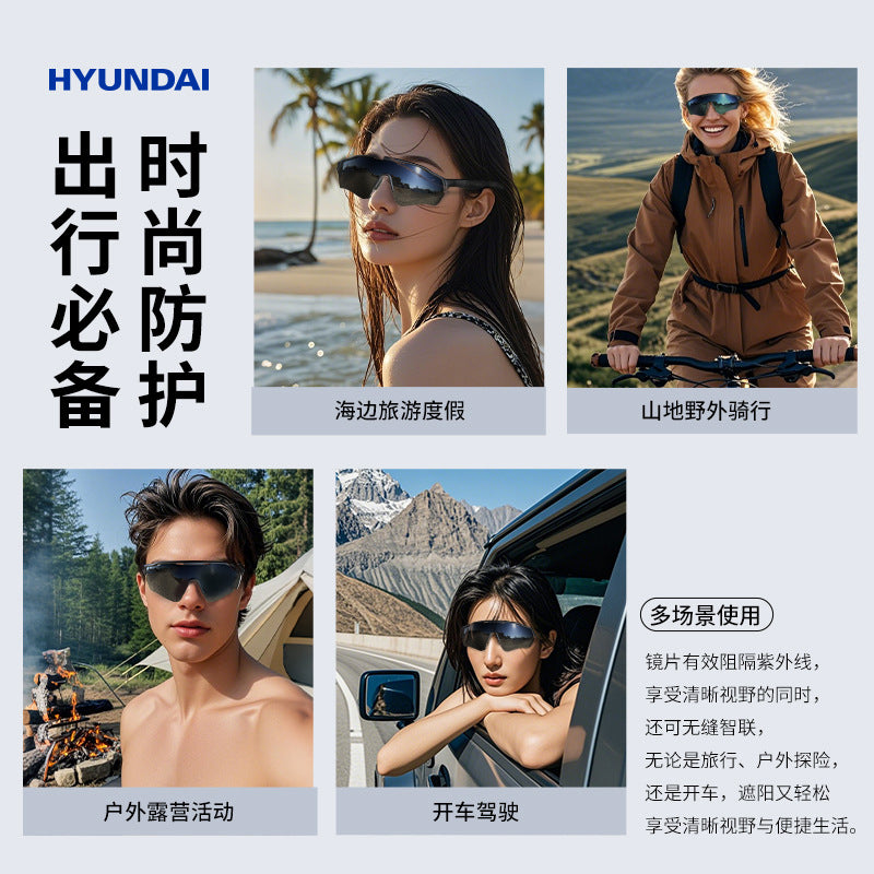 Hyundai hy-g13 smart ai glasses: simultaneous interpretation, real-time translation in 144 languages, music playback, and calls