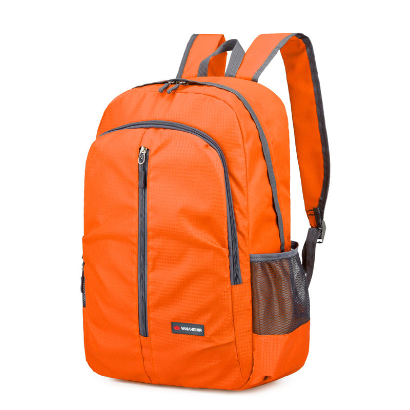 Outdoor sports and leisure mountaineering backpack Large capacity cycling folding storage bag Stylish and lightweight multi-functional backpack