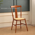 Crown chair + walnut color + rattan cushion (ash wood)