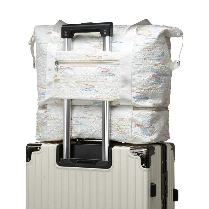 Sports fitness bag wholesale large capacity dry and wet separation Oxford cloth travel bag  new high-end duffel bag