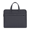 Business oxford cloth briefcase - men's large capacity tote bag, document bag, waterproof canvas office conference file bag