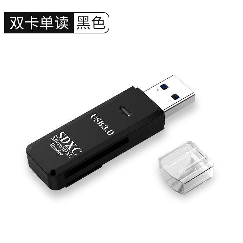 High-speed USB3.0 card reader SD card mobile phone computer camera car TF card Android multi-function OTG adapter