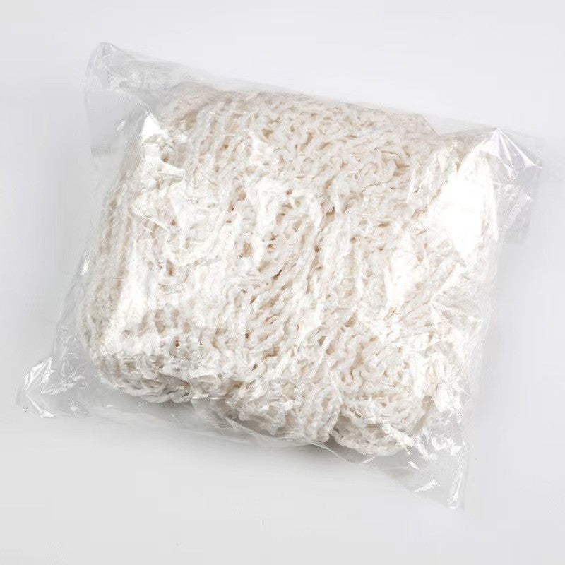 Kitchen for home net bag barbecued pork net weaving bundled hocks loose rope cotton thread elastic rope cover packaging net cover elbow net
