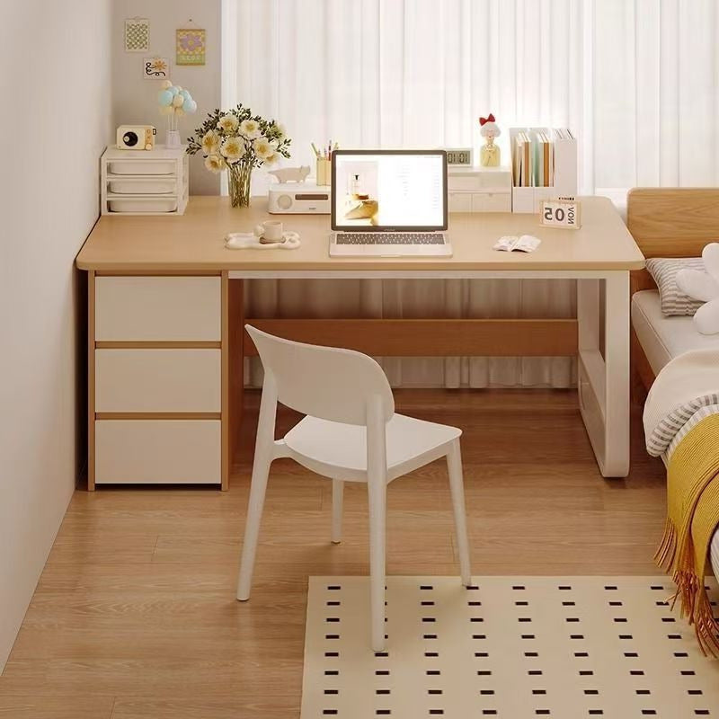 Desk computer desk desktop casualfor home student with drawer writing desk bedroom writing desk office storage desk